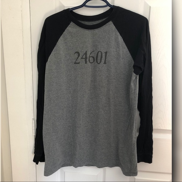 Les Miz 24601 baseball long sleeve - Picture 1 of 3